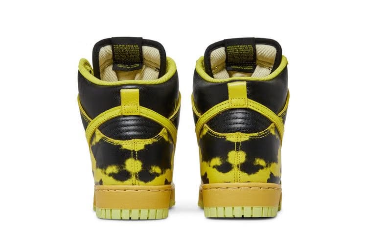 Dunk High 1985 Yellow Acid Wash