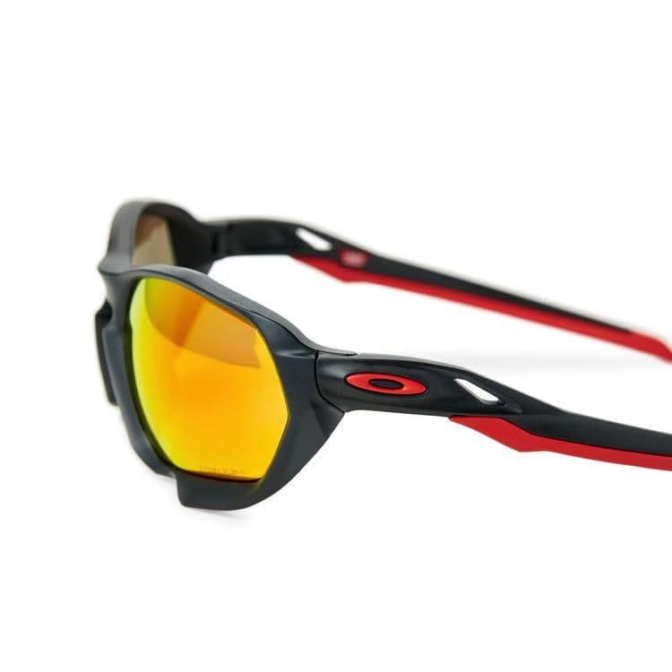 Oakley Plazma Sunglasses Matte Black Ink/Prizm Ruby