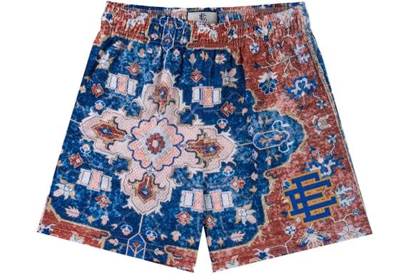Eric Emanuel EE Basic/Core Rug Print Shorts White/Navy