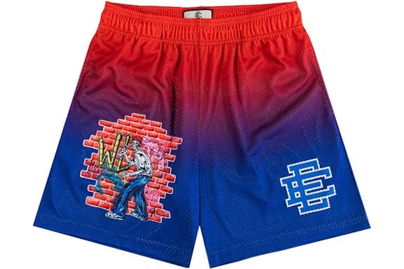 Eric Emanuel x Warren Lotas IIII Shorts Multicolor