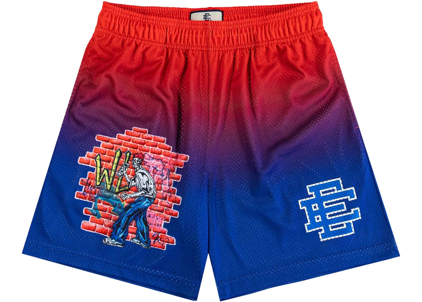 Eric Emanuel x Warren Lotas IIII Shorts Multicolor