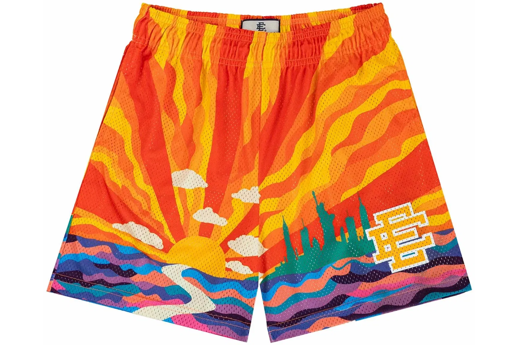 Eric Emanuel EE Basic/Core Shorts NYC Sunset Yellow EE