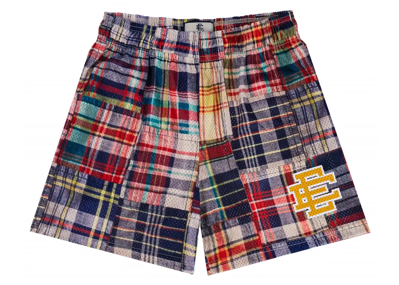 Eric Emanuel EE Basic/Core Shorts Madras Plaid/Yellow EE