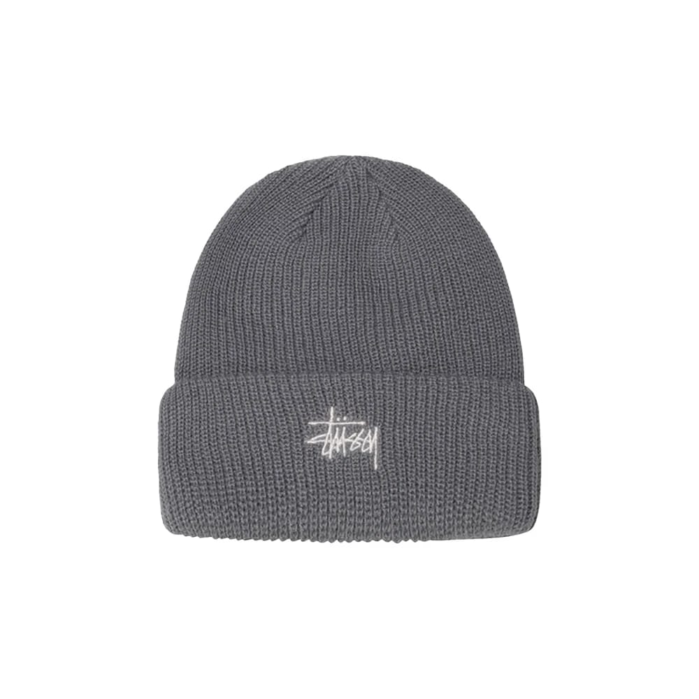 Stussy Basic Cuff Beanie Grey