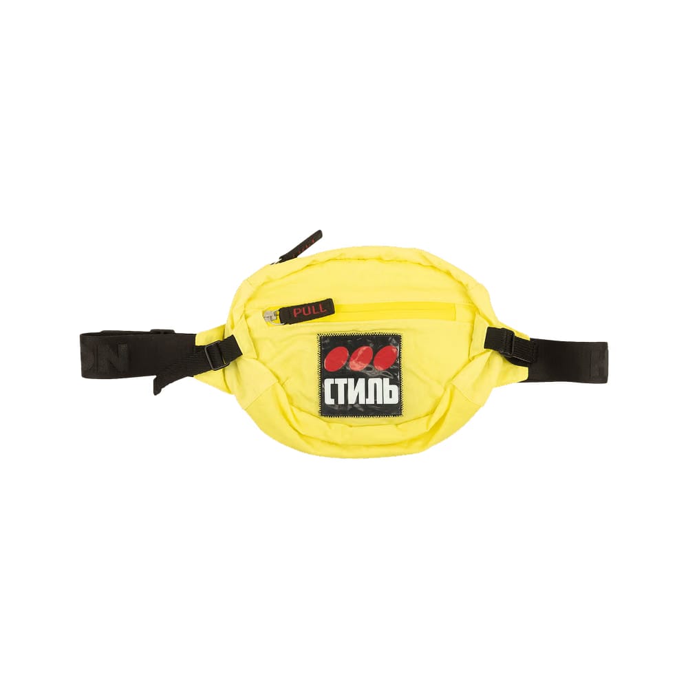 Heron Preston Heron CTNMB Fanny Pack Green Yellow