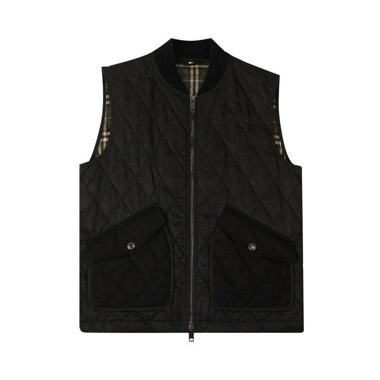 Burberry Quilted Puffer Jacket Black