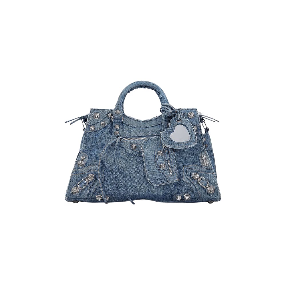Balenciaga Neo Cagole City Bag Blue