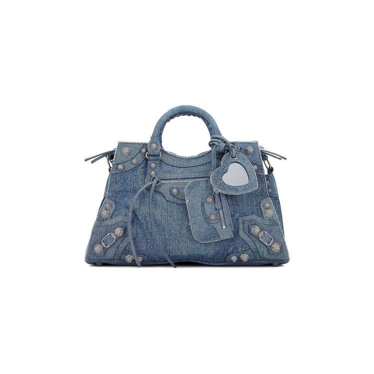 Balenciaga Neo Cagole City Bag Blue