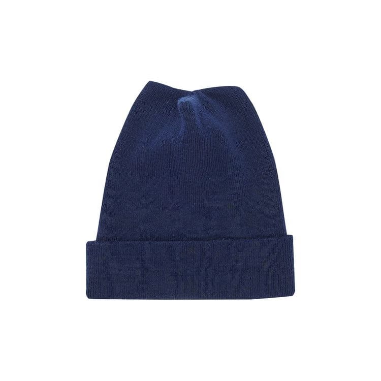 Vintage Nike Paris Saint-Germain Logo Patch Beanie Navy