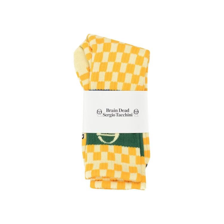 Brain Dead x Sergio Tacchini Socks Autumn Blaze