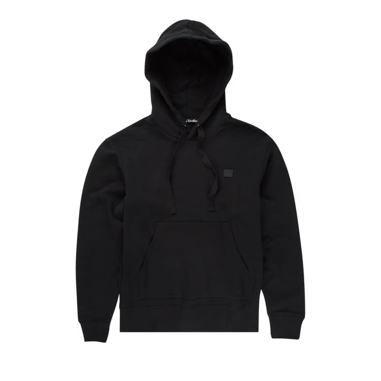 Acne Studios Ferris Face Hoodie Black