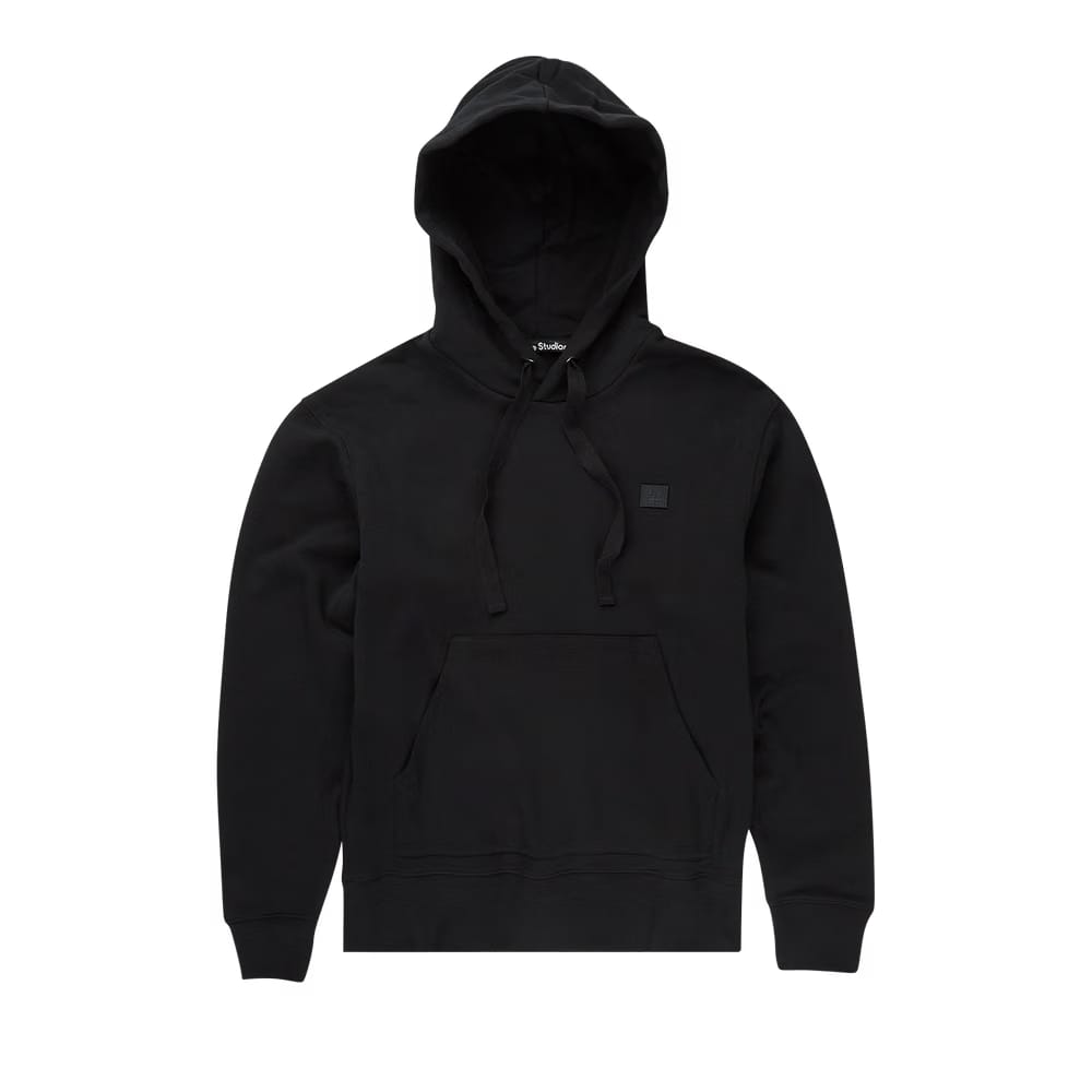 Acne Studios Ferris Face Hoodie Black