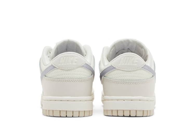 Women's Dunk Low White and Off White