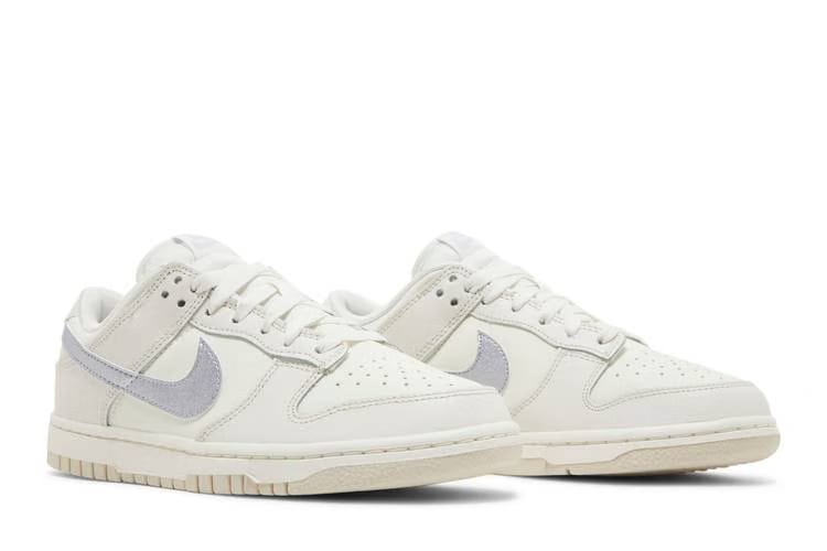 Women's Dunk Low White and Off White