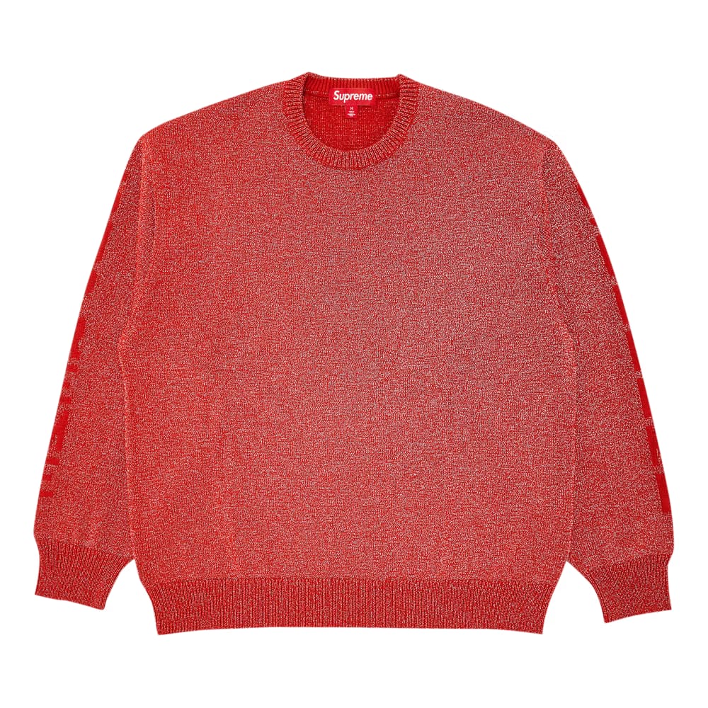Supreme Reflective Sweater Orange