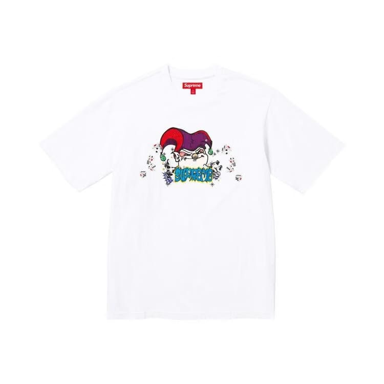 Supreme Aoi Jester Shorts-Sleeve Top White