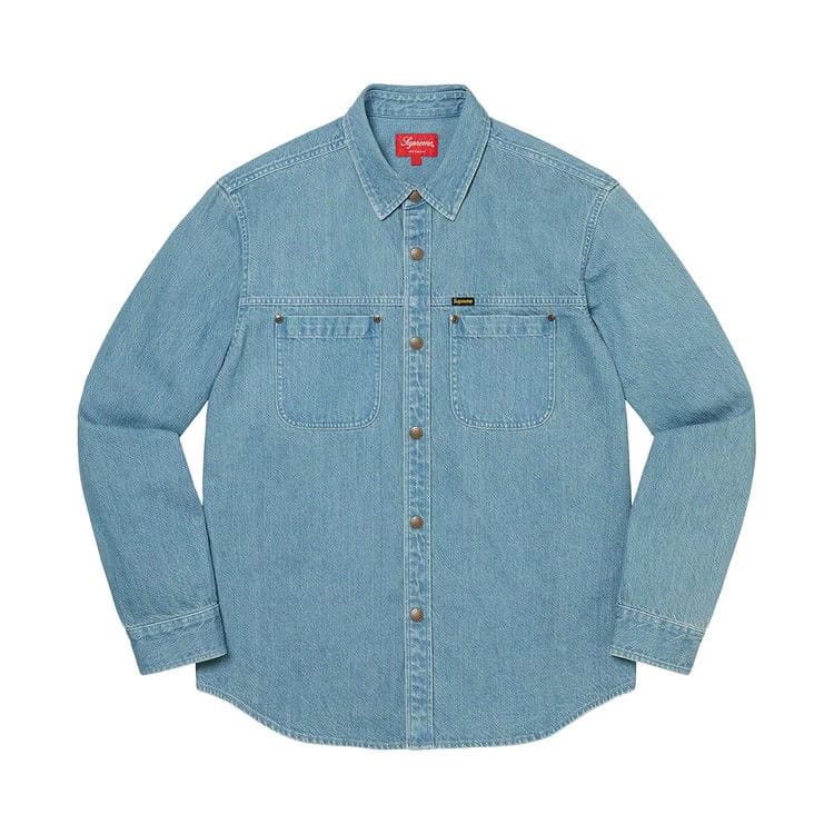 Supreme Snap Work Shirt Denim