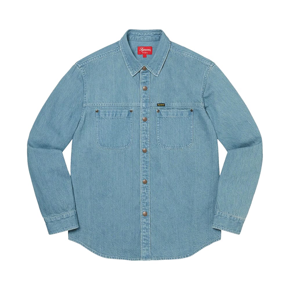 Supreme Snap Work Shirt Denim