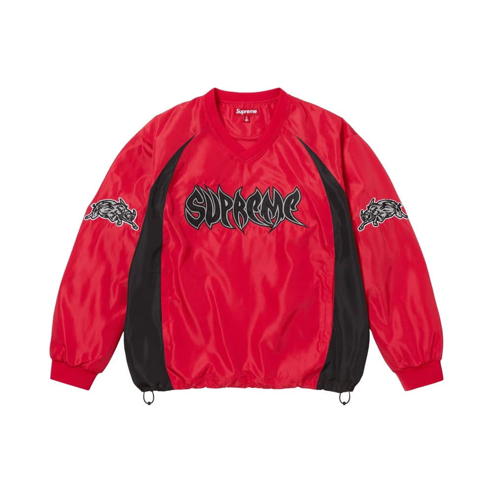 Supreme Warthog Warm Up Pullover Red