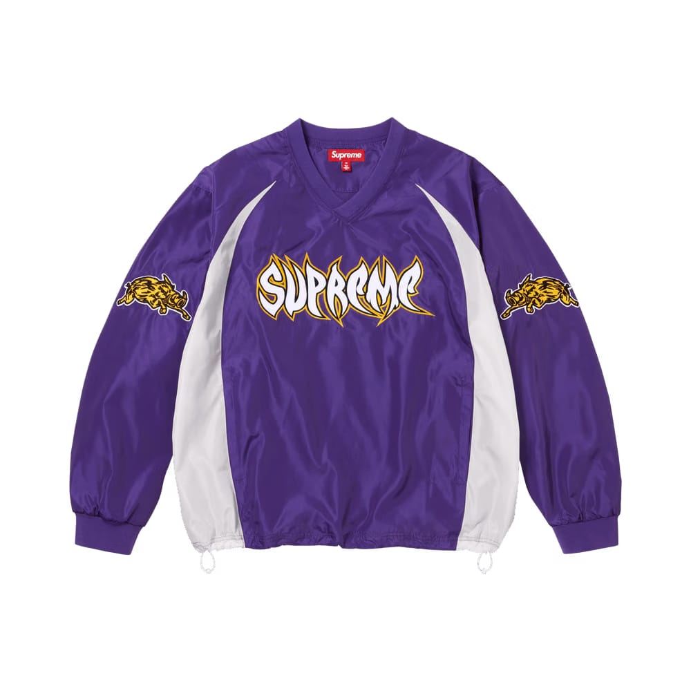 Supreme Warthog Warm Up Pullover Purple