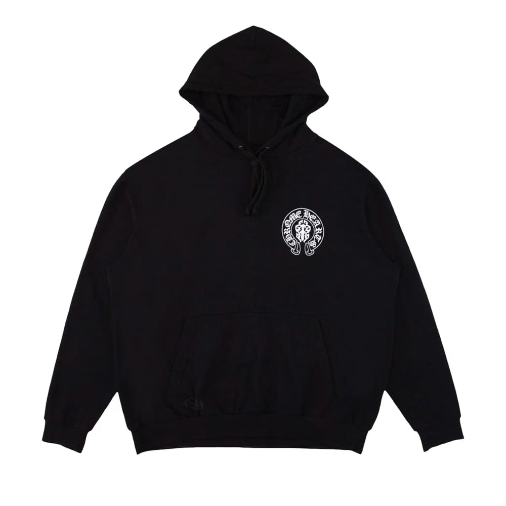Chrome Hearts American Flag Horseshoe Hoodie Black/White/Multicolor