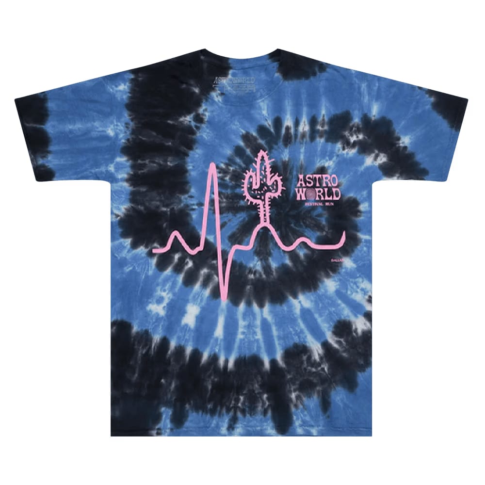 Cactus Jack by Travis Scott Astroworld Dallas Festival Exclusive T-Shirt Tie-Dye