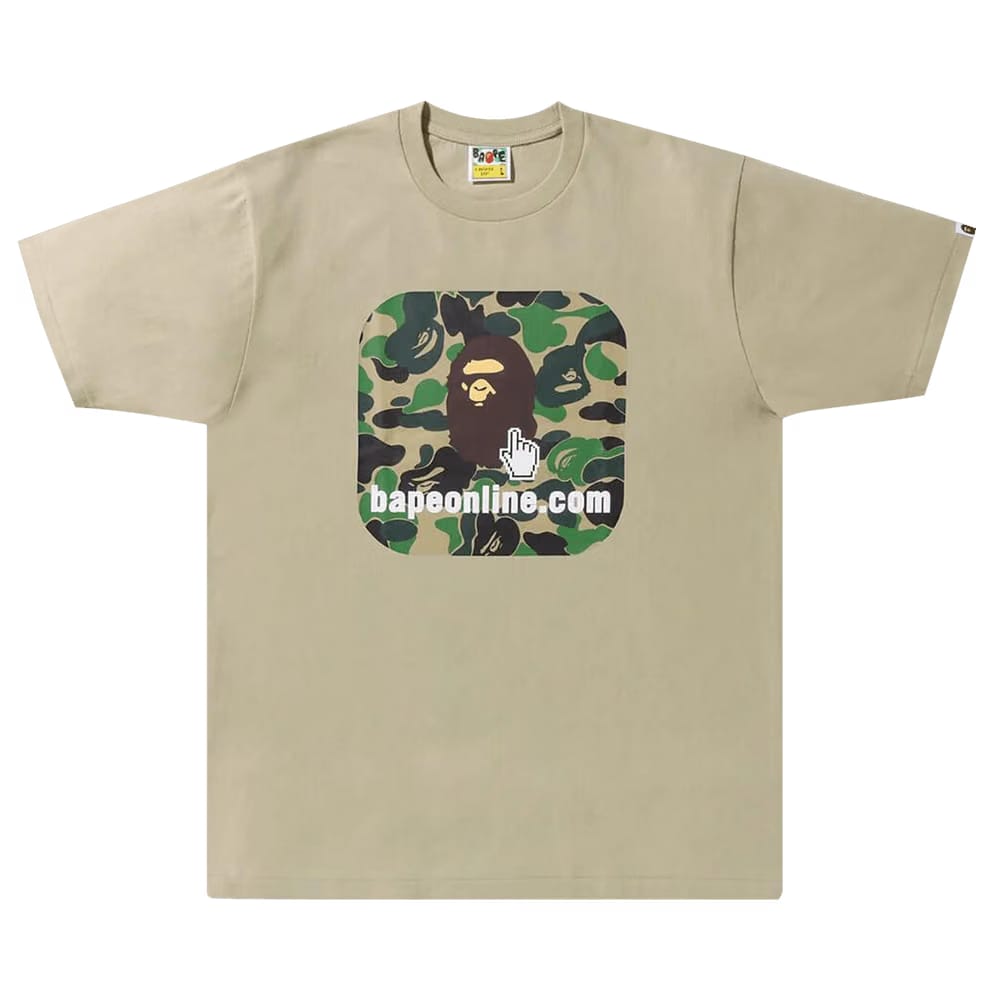 BAPE ABC Camo T-Shirt (Online Exclusive) Beige