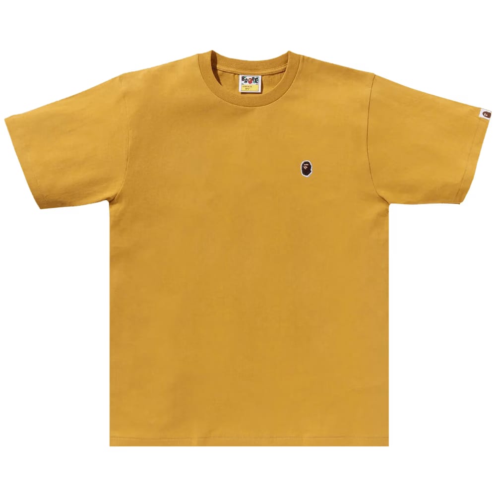 BAPE One Point T-Shirt Yellow