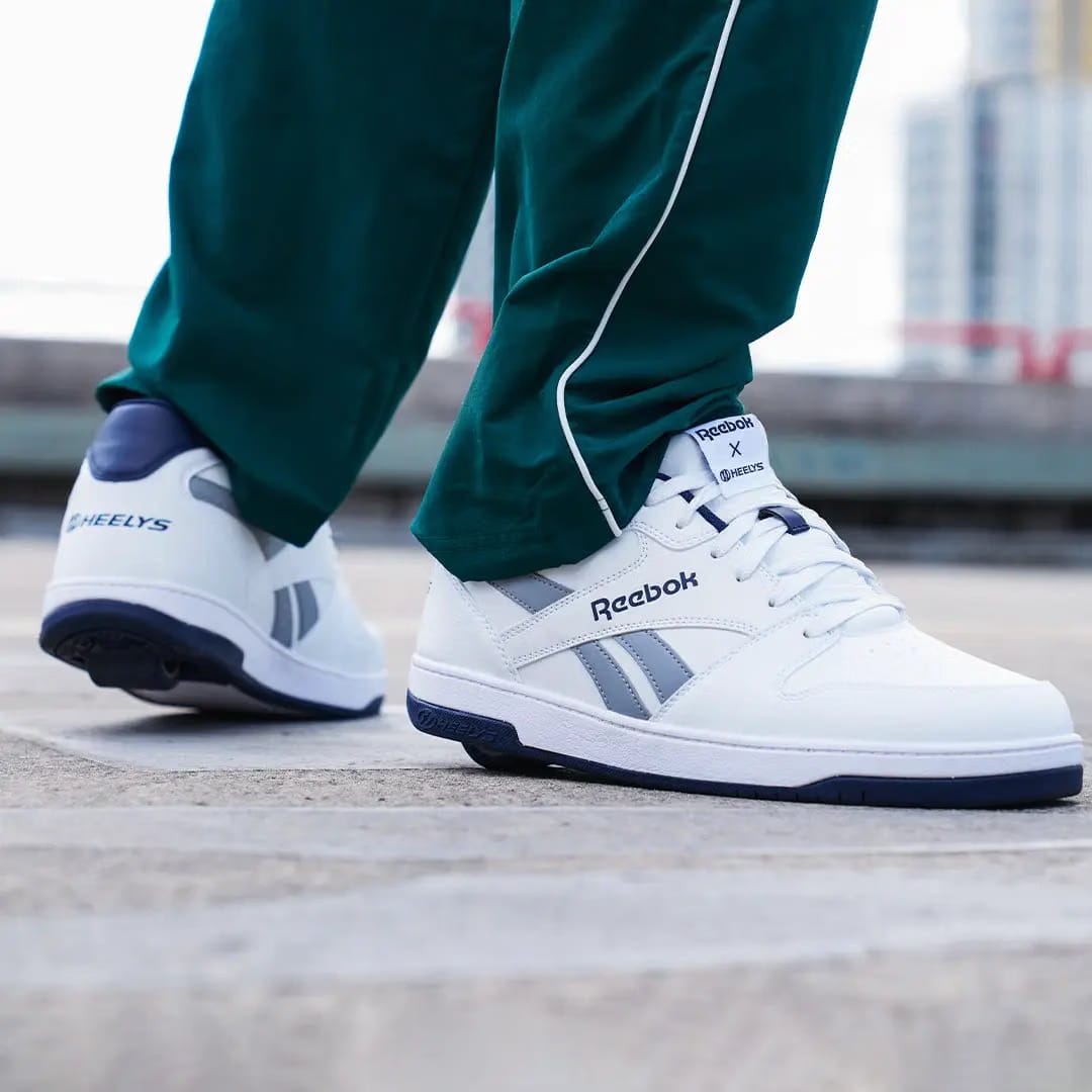 Reebok Bb4500 Low White/Grey/Navy