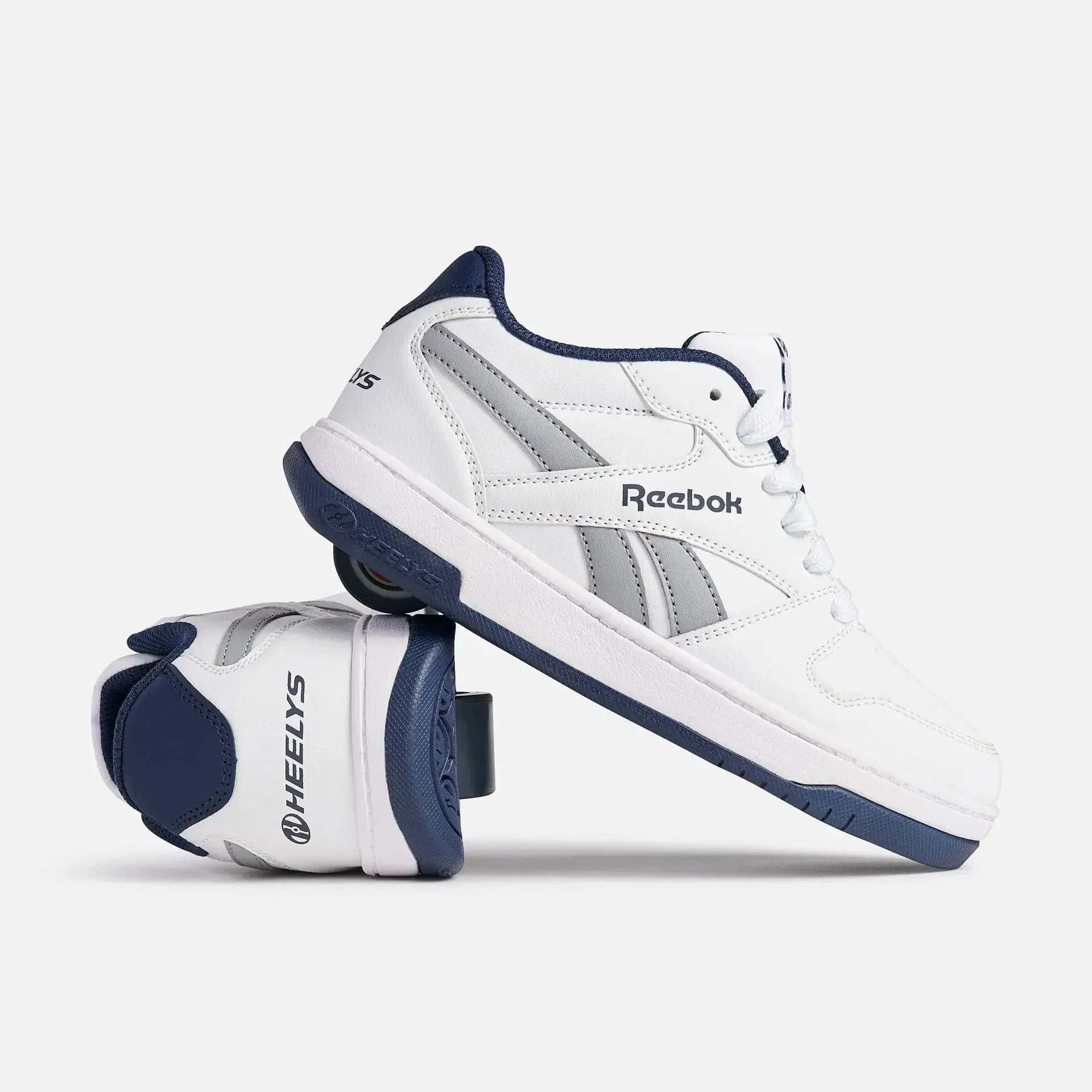 Reebok Bb4500 Low White/Grey/Navy