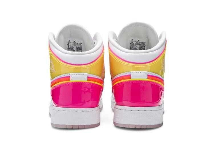 Jordan 1 Mid Edge Glow GS