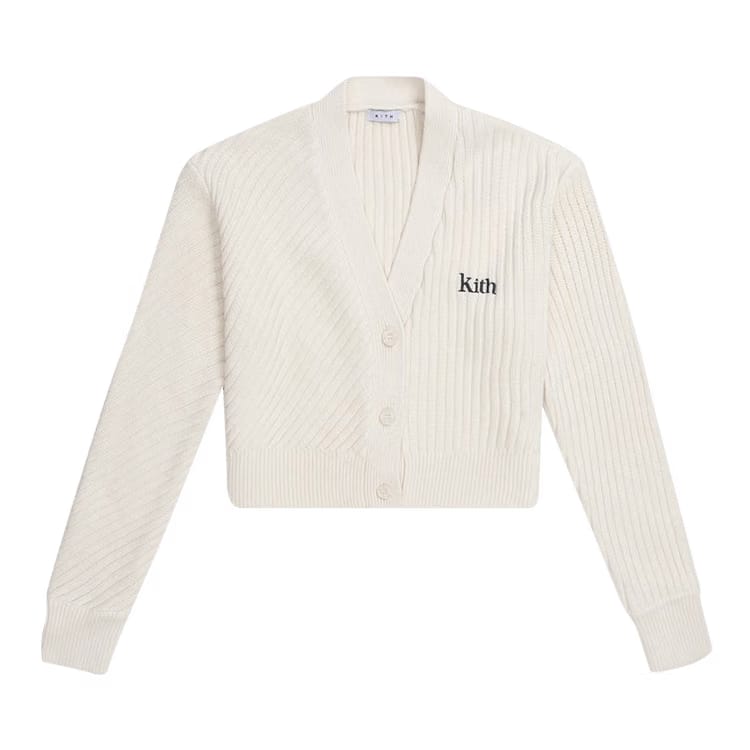 Kith Women Effie Rib Cardigan Tofu