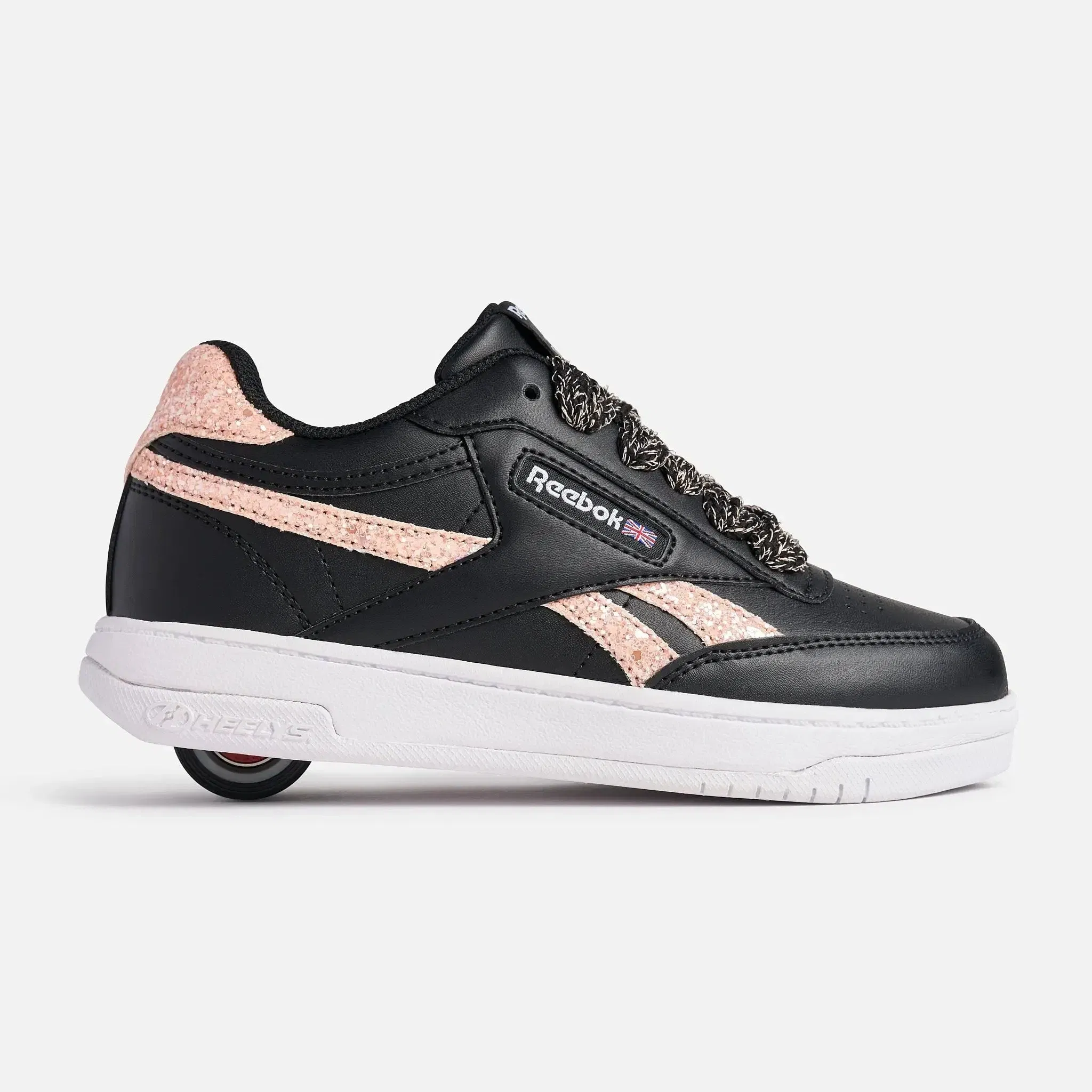 Reebok Club C Shoes Black/Rosegold