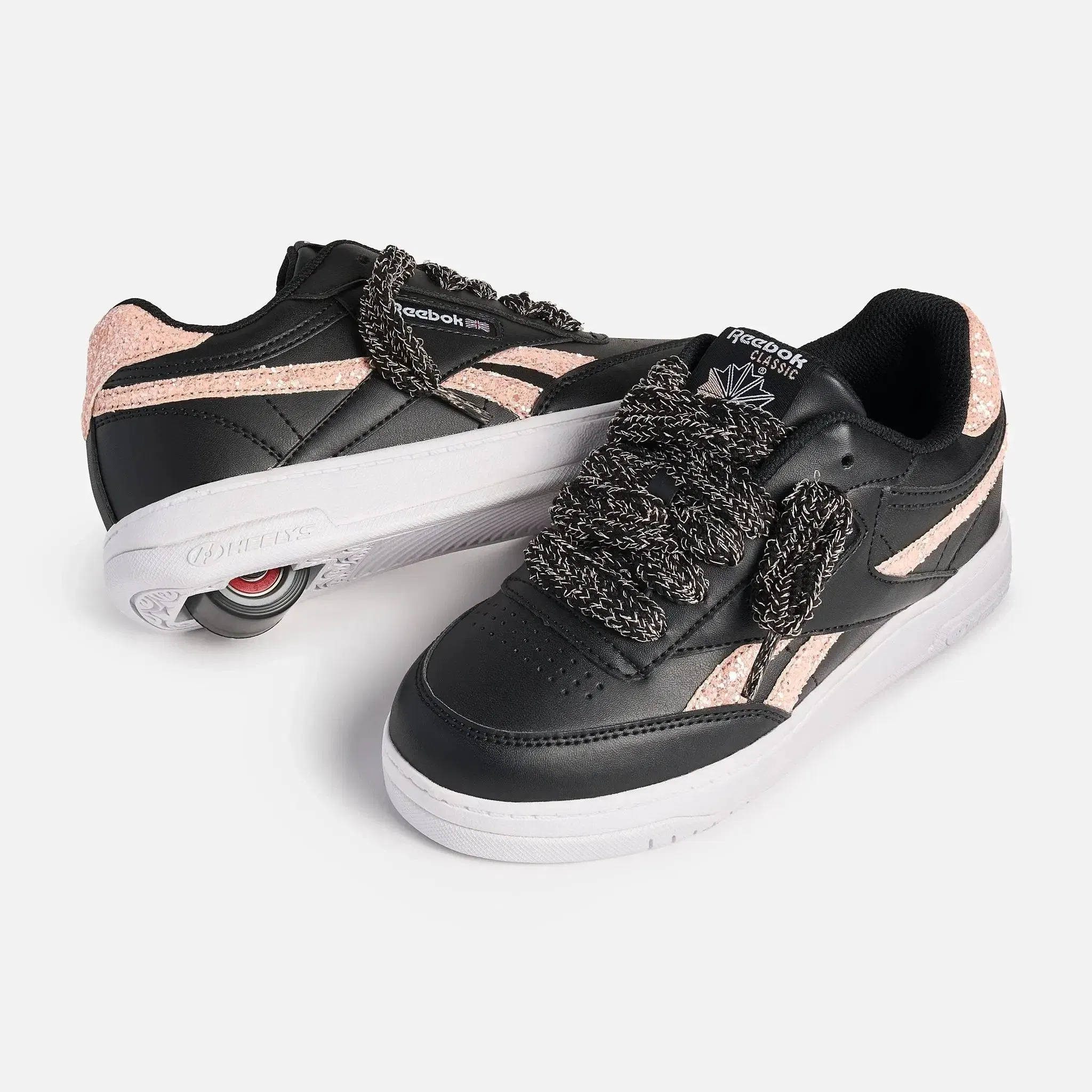 Reebok Club C Shoes Black/Rosegold