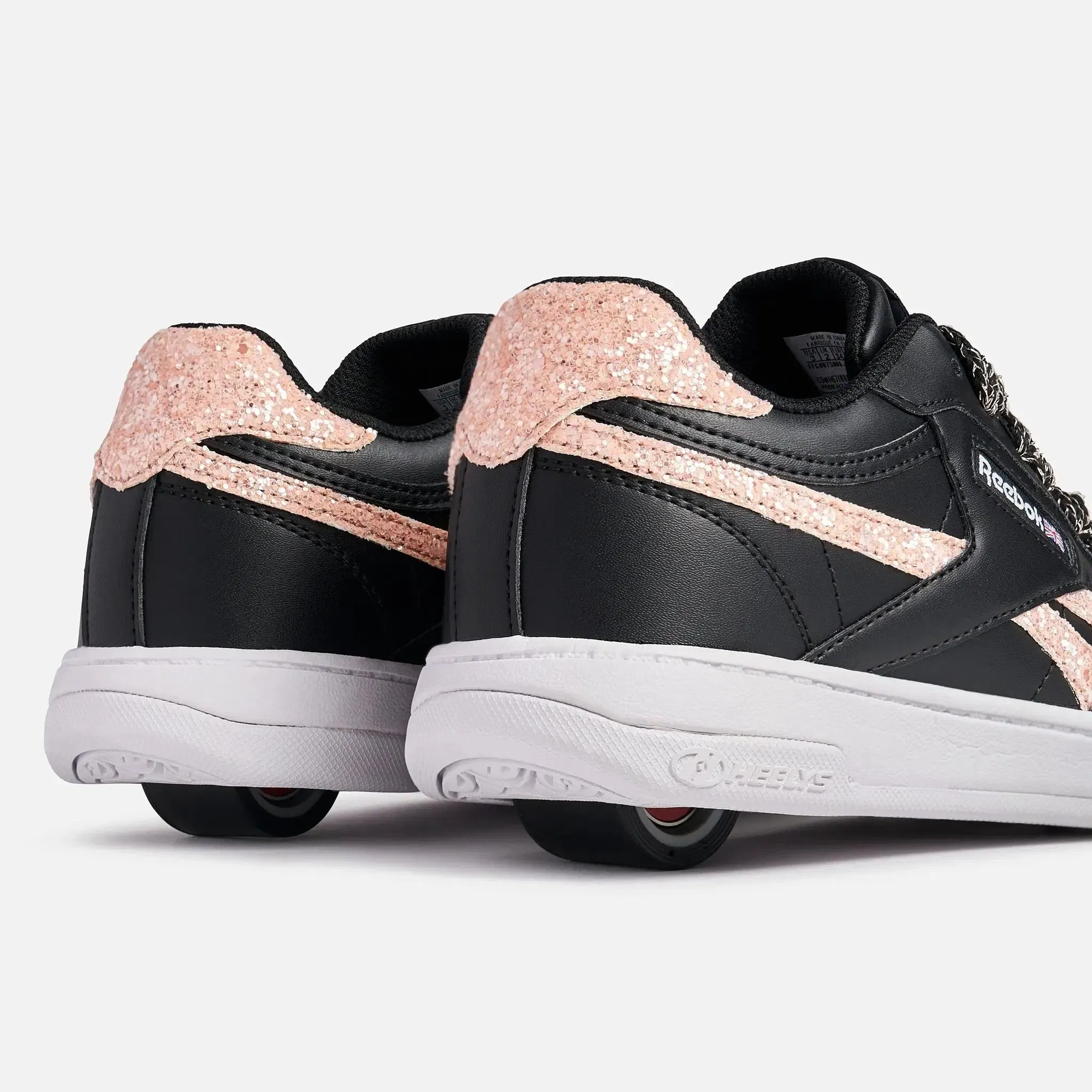 Reebok Club C Shoes Black/Rosegold