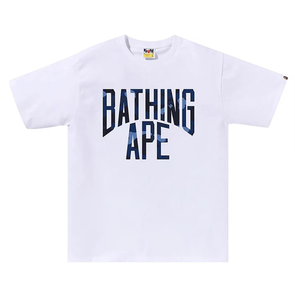 BAPE Color Camo Bathing Ape T-Shirt White