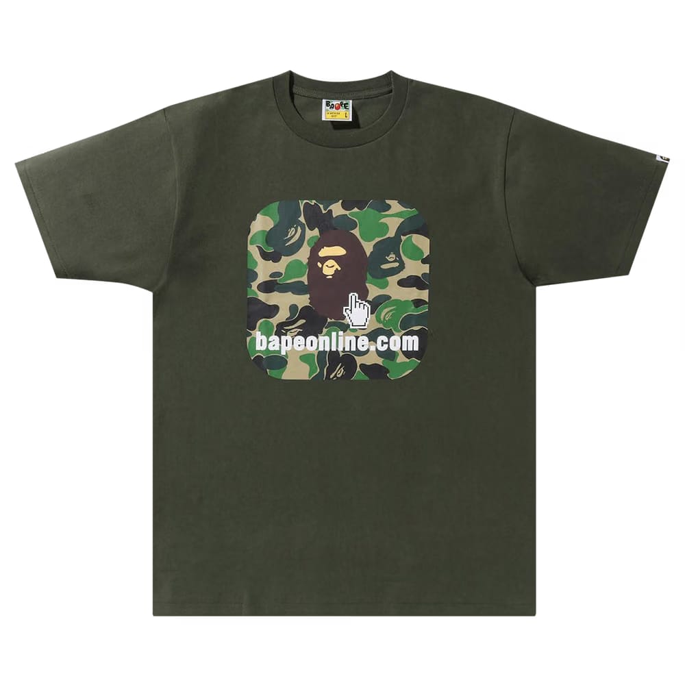 BAPE ABC Camo T-Shirt (Online Exclusive) Olive Drab