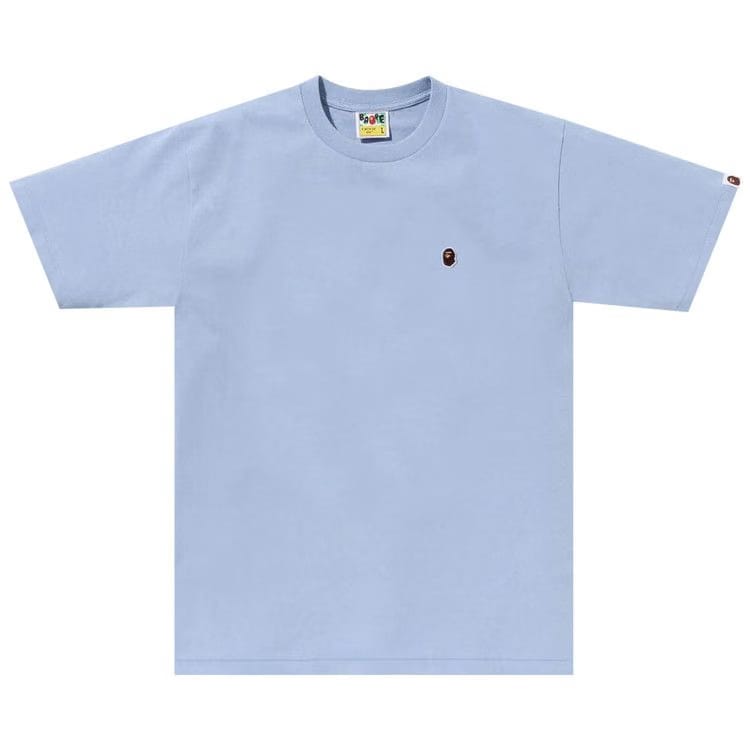 BAPE Ape Head One Point T-Shirt Sax