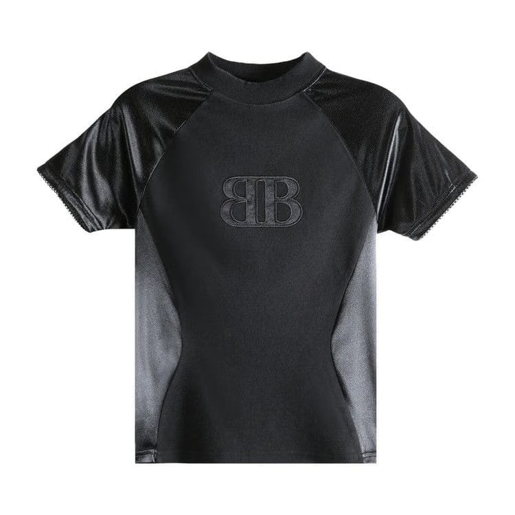 Balenciaga Fitted Top Black