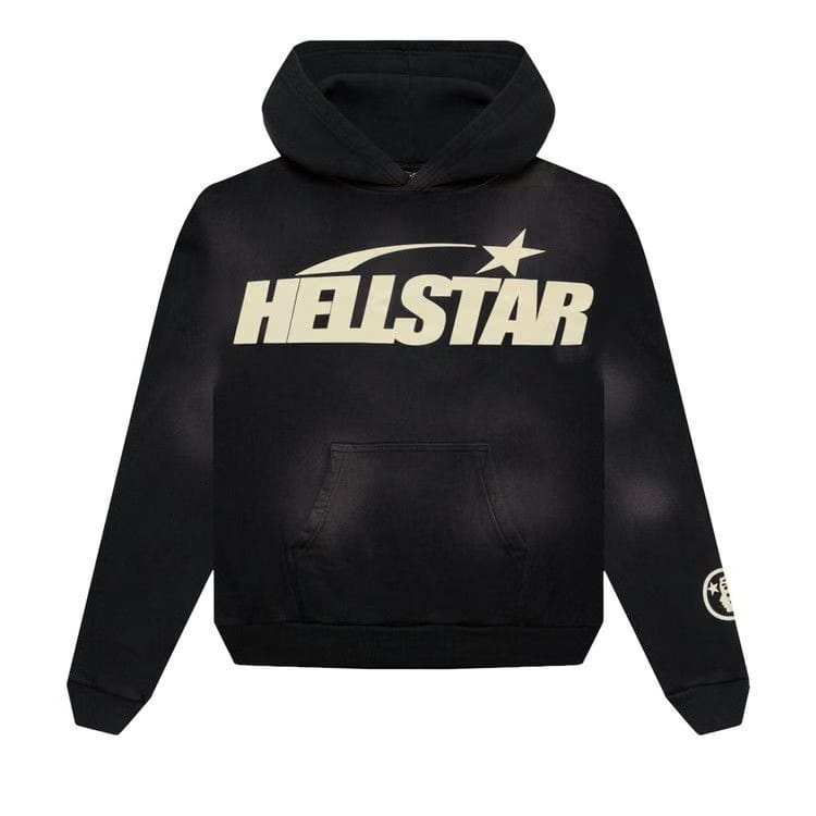 Hellstar Greatest Hits Smoke Uniform Hoodie Black