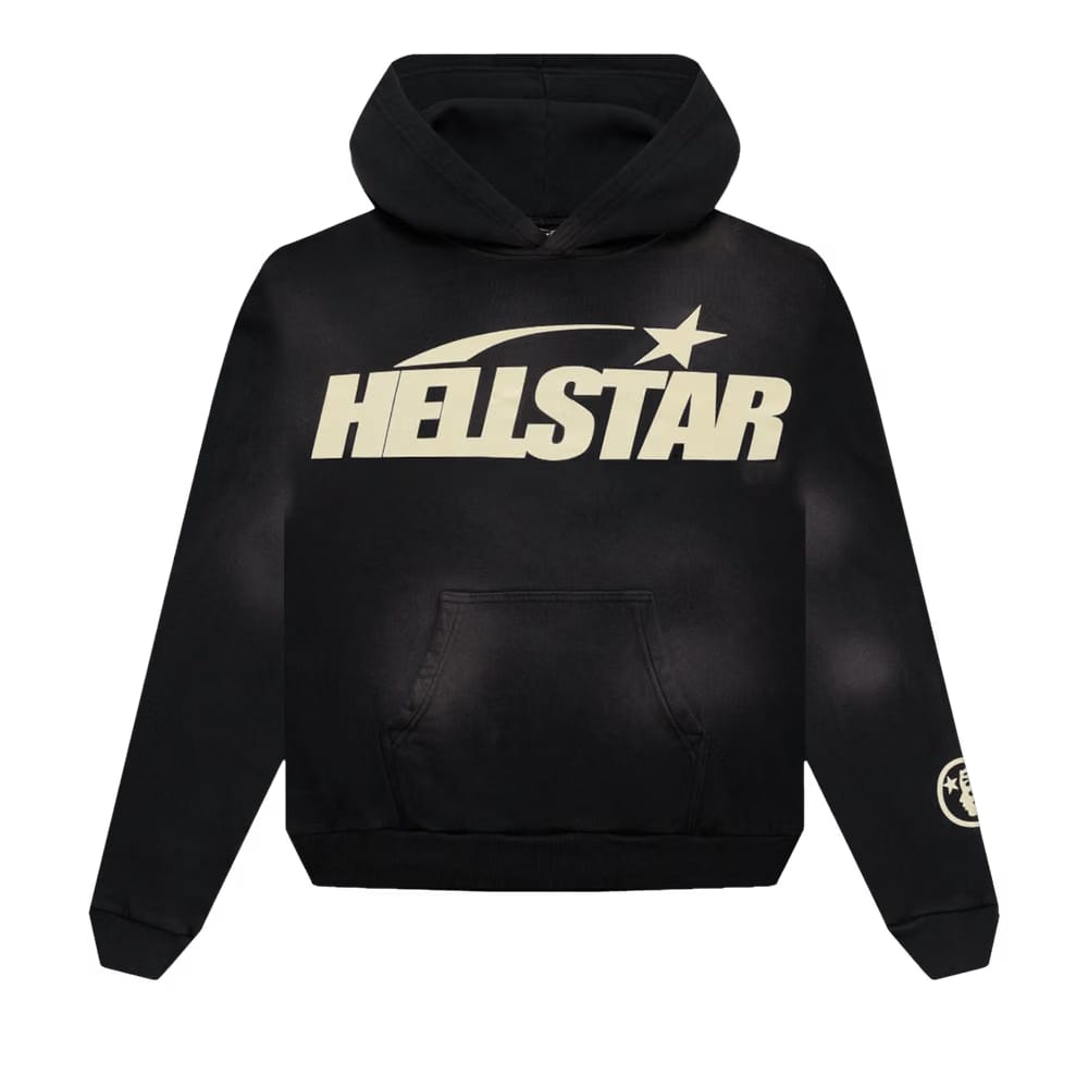 Hellstar Greatest Hits Smoke Uniform Hoodie Black