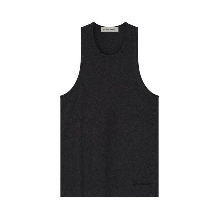 Fear of God Essentials Embroidered Essential Tank Vintage Black