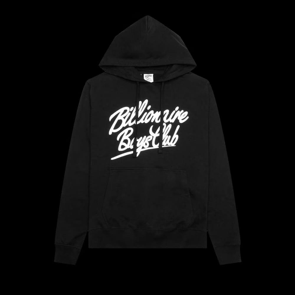 Billionaire Boys Club Script Hoodie Black