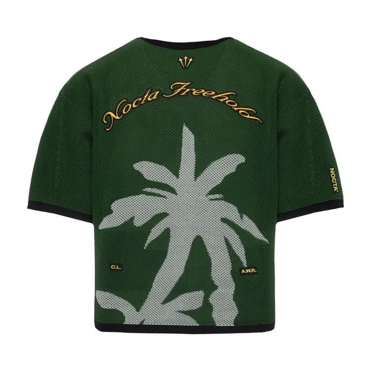 Nike x NOCTA Vybz Green Knit Shorts Sleeve Forest Green