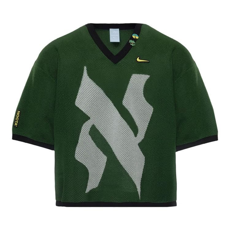 Nike x NOCTA Vybz Green Knit Shorts Sleeve Forest Green