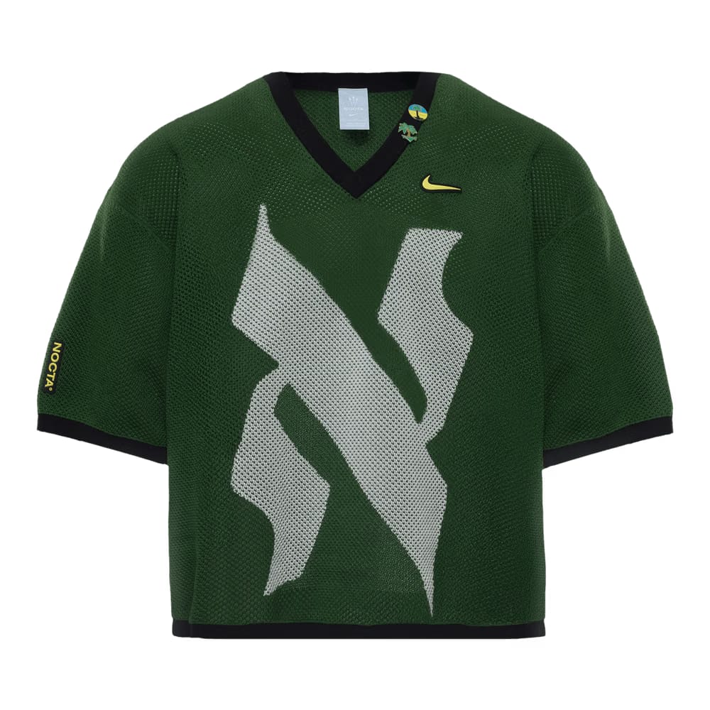 Nike x NOCTA Vybz Green Knit Shorts Sleeve Forest Green