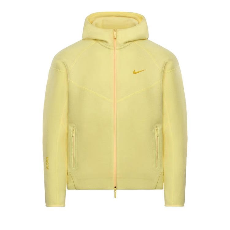 Nike x NOCTA Tech Fleece Full Zip Hoodie Citron Tint