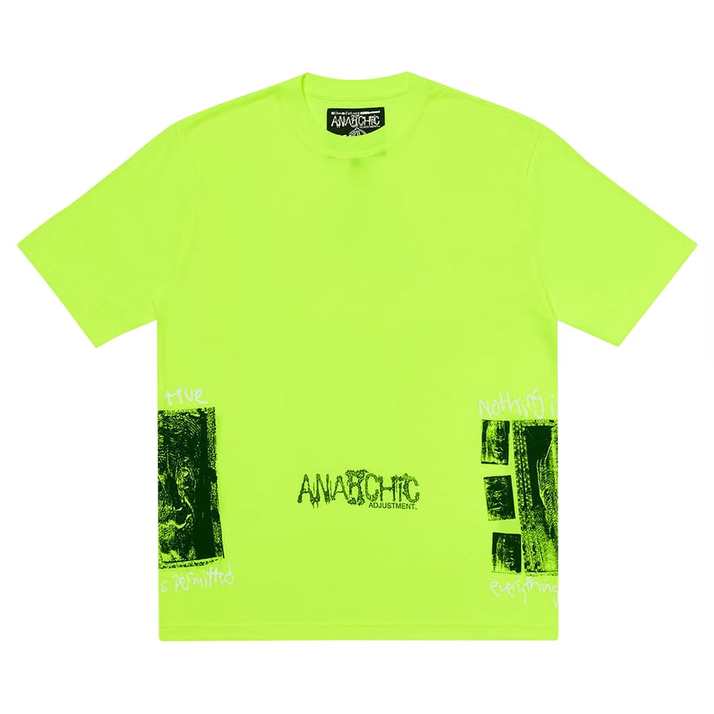 Palace Nothing Is True T-Shirt Fluro Yellow