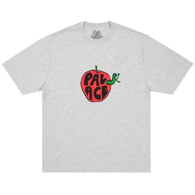 Palace Bad Apple T-Shirt Grey Marl