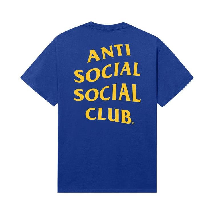 Anti Social Social Club Classic Mind Games T-Shirt Royal